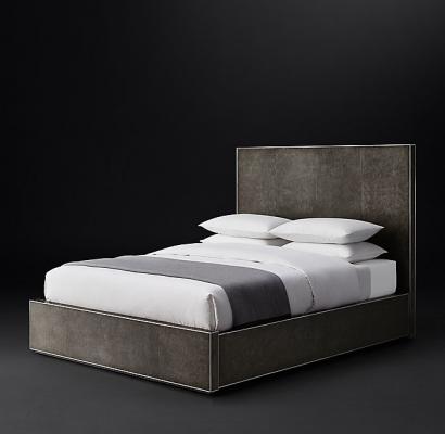 Restoration hardware shagreen deals bed